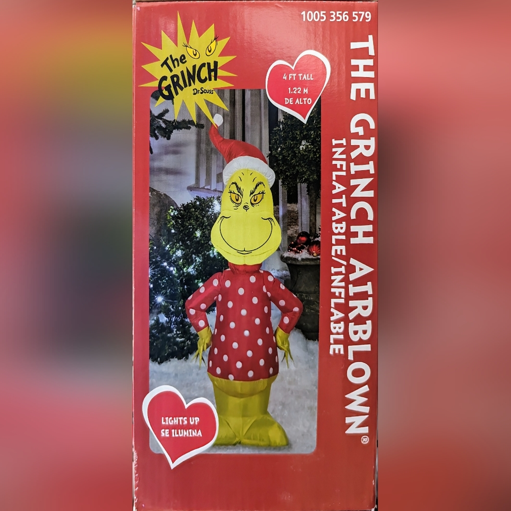 The Grinch Inflatable-NIB